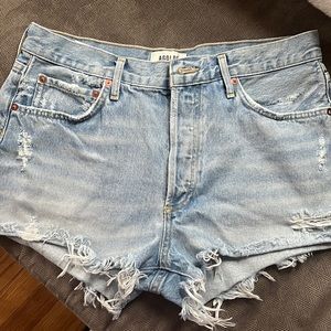Agolde Parker vintage demin shorts